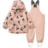 LIEWOOD Mega Cherry Heart/ Rosey Mix Manu Rainwear Set
