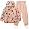 LIEWOOD Mega Cherry Heart/ Rosey Mix Pedia Rainwear Set