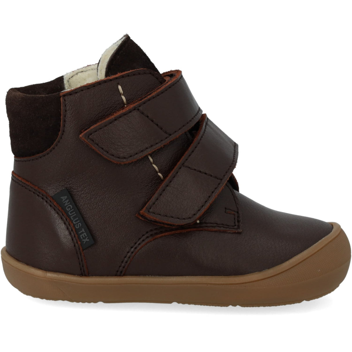 Angulus Dark Brown/Dark Brown Child's first TEX Winter Boot