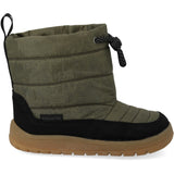 Angulus Black/Olive Recycled Ripstop Let Og Fleksibel Tex-Vinterstøvle In Nylon