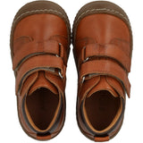 Angulus Cognac/Dark Brown Velcro Boot With Forstærket Tå