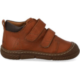 Angulus Cognac/Dark Brown Velcro Boot With Forstærket Tå