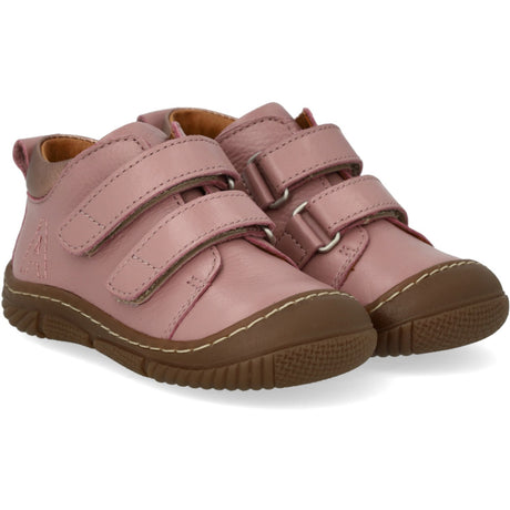 Angulus Faded Rose/Rose Copper Velcro Boot With Forstærket Tå