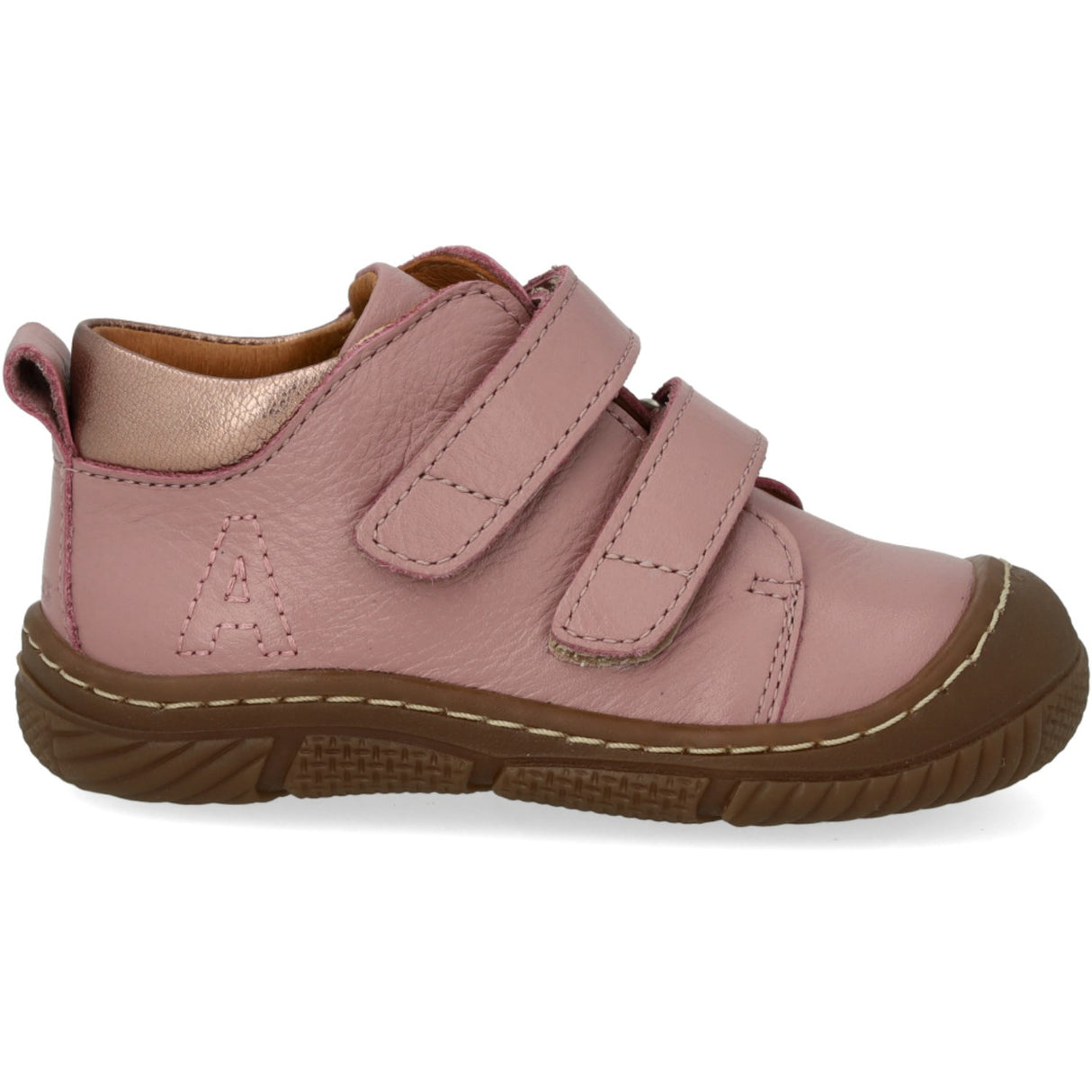 Angulus Faded Rose/Rose Copper Velcro Boot With Forstærket Tå