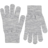 Molo Grey Melange Kiddy Wool Gloves