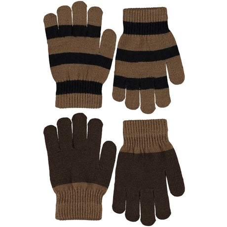 Molo Bark Brown Kei Gloves