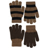 Molo Bark Brown Kei Gloves