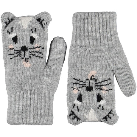 Molo Grey Melange Kenau Mittens