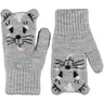 Molo Grey Melange Kenau Mittens