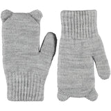 Molo Grey Melange Kenau Mittens