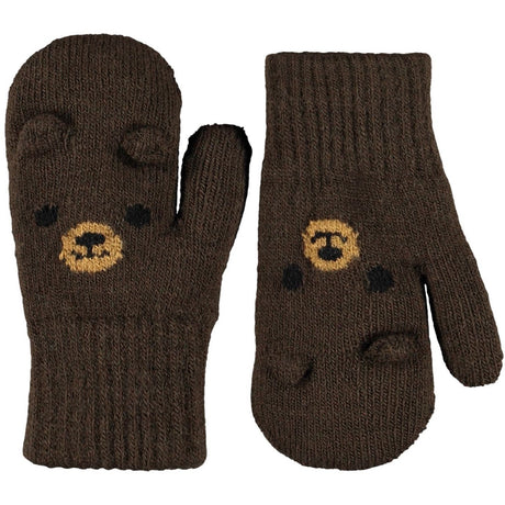 Molo Bark Brown Kenau Mittens