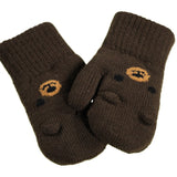 Molo Bark Brown Kenau Mittens