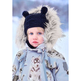 Molo Husky Cubs Pyxis Fur Baby Snowsuit