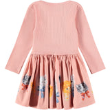 Molo Fancy Kittens Candi Dress LS