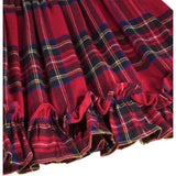 Molo Holiday Check Cele Dress LS