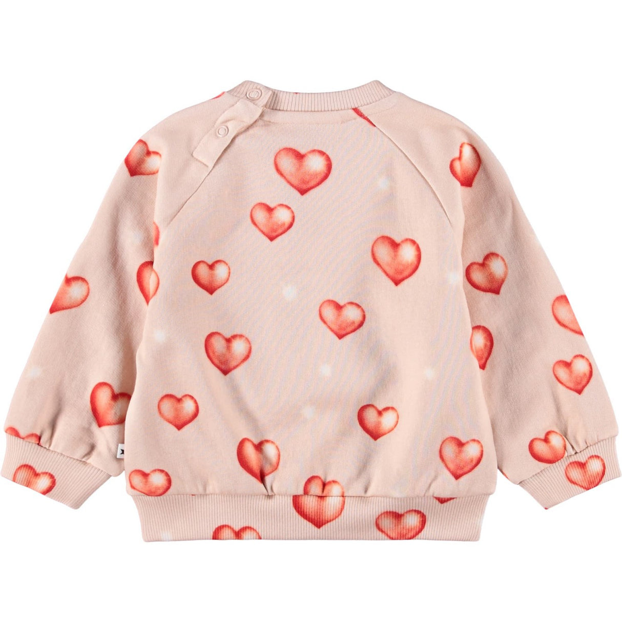 Molo Airbrush Hearts Disc Sweatshirt