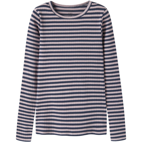 Name It Insignia Blue W. Burnished Lilac Nkfsuraja Xsl Ls Top Noos