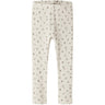 Lil'Atelier Turtledove Floral Nmfgago Slim Leggings Lil Noos