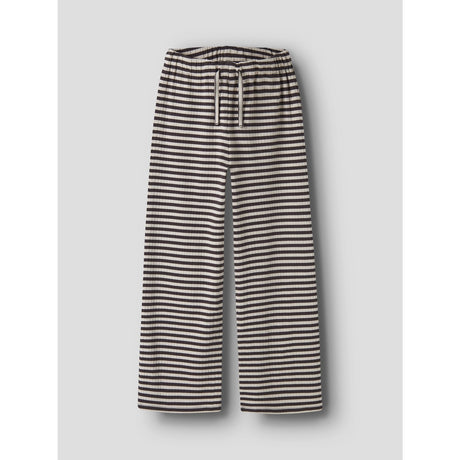 Name It Black Coffee W. Peyote Nkfsuraja Straight Pants Noos