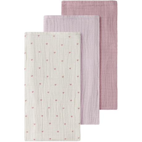 Lil'Atelier Turtledove Hushed Violet/Zephyr Nbnisleys 3-Packack Nappies Lil Noos