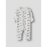 Lil'Atelier Glacier Gray Cloud Nbmgio Ls Nightsuit Lil