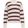 kids ONLY Eggnog Fig Kogjusty L/S Stripe Pullover Knt Noos