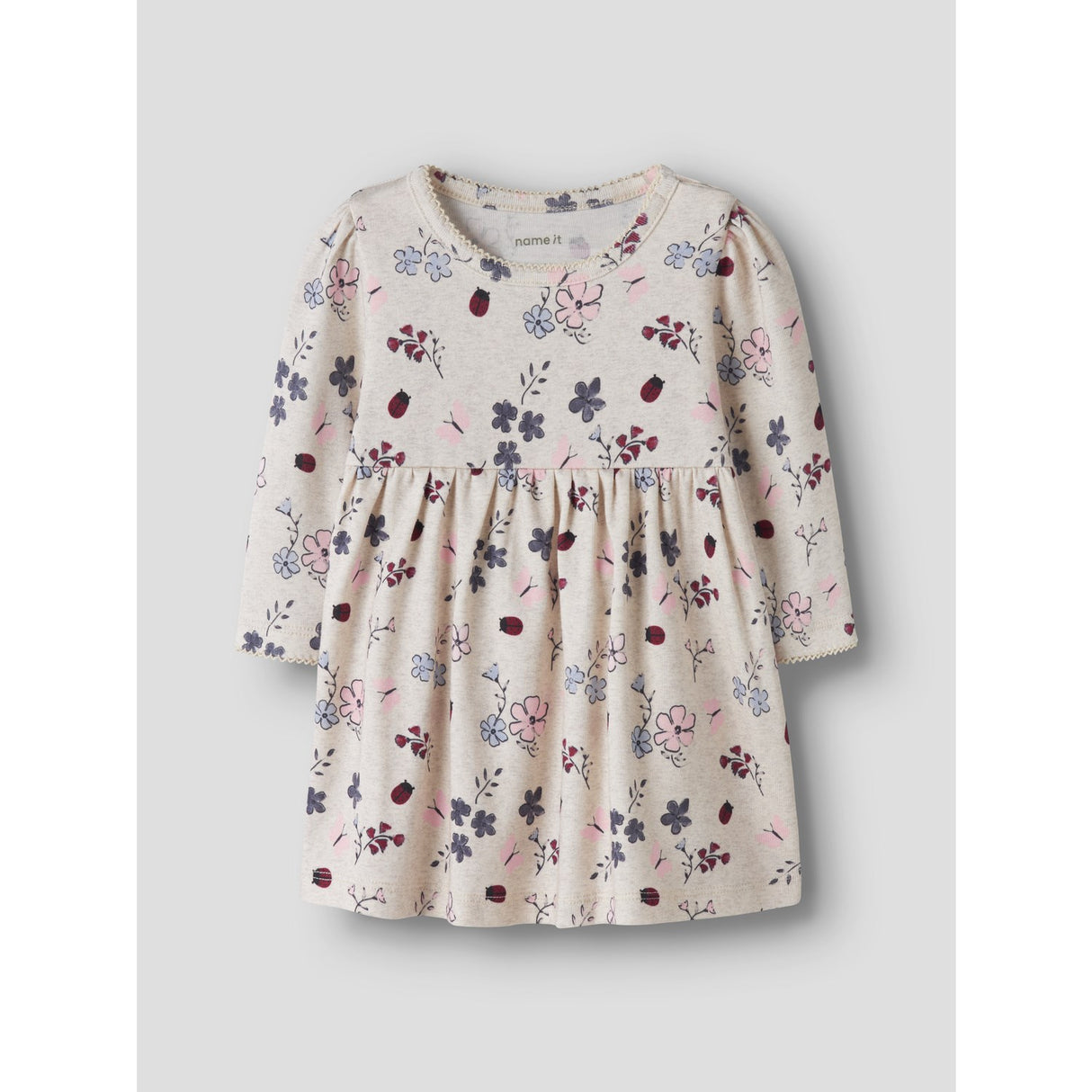 Name It Peyote Melange Nbfkamelia Ls Dress