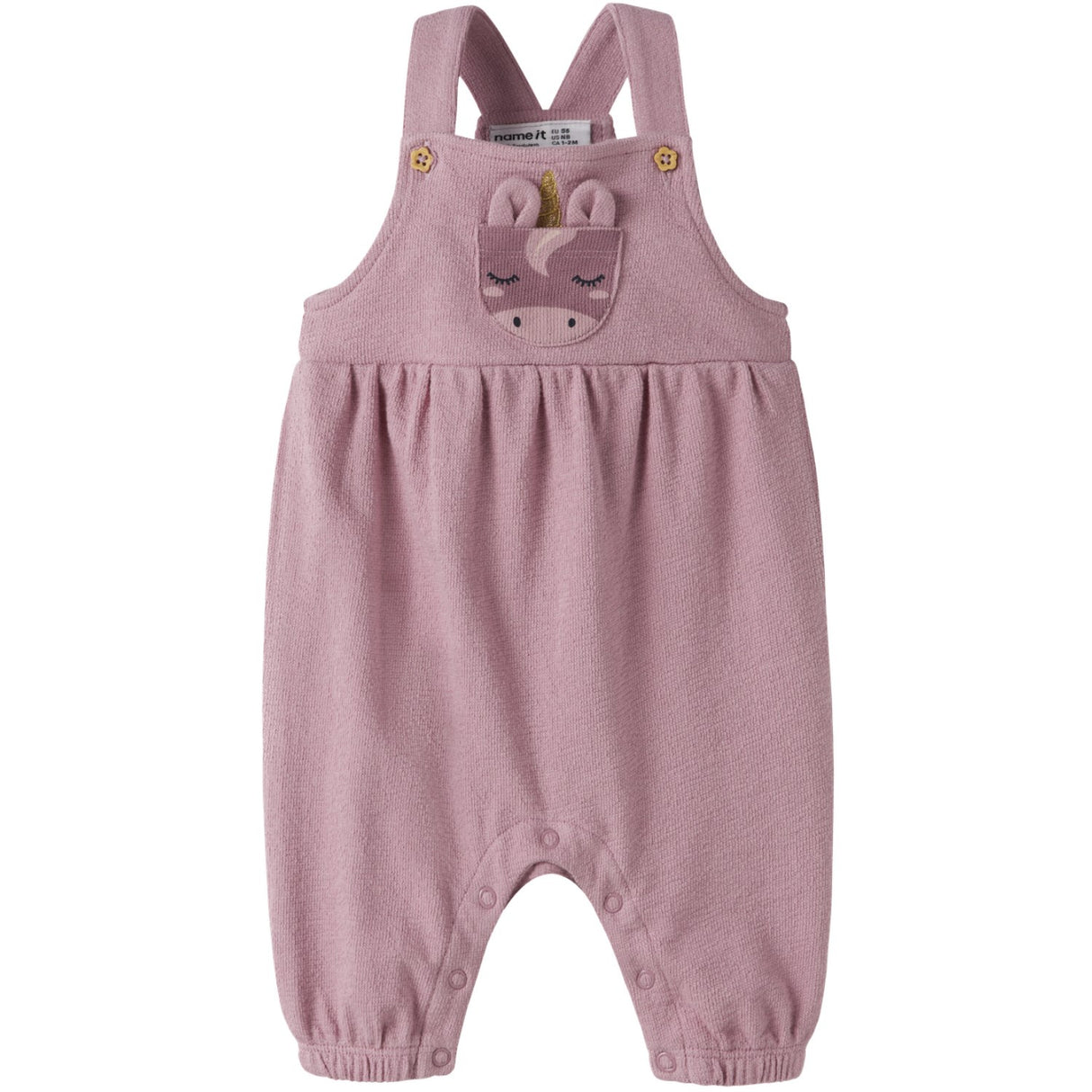 Name It Lilas Nbfleah Sweat Overall