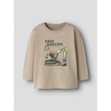 Name It Sesame Hard Working Nmmveldo Ls Nreg Top