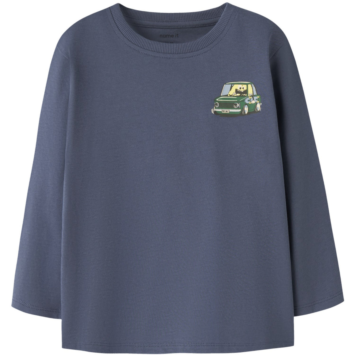 Name It Vintage Indigo Monster Nmmvelix Ls Nreg Top