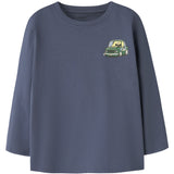 Name It Vintage Indigo Monster Nmmvelix Ls Nreg Top