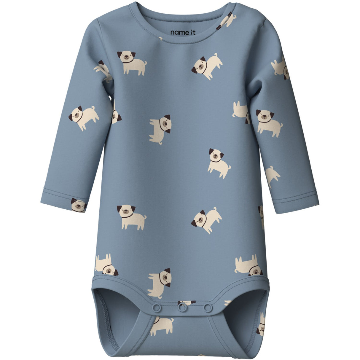 Name It Ashley Blue Dogs Nbmvroels Ls Body Box
