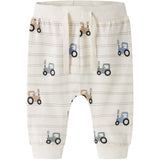 Name It Antique White Tractors Nbmvroels Pants Box