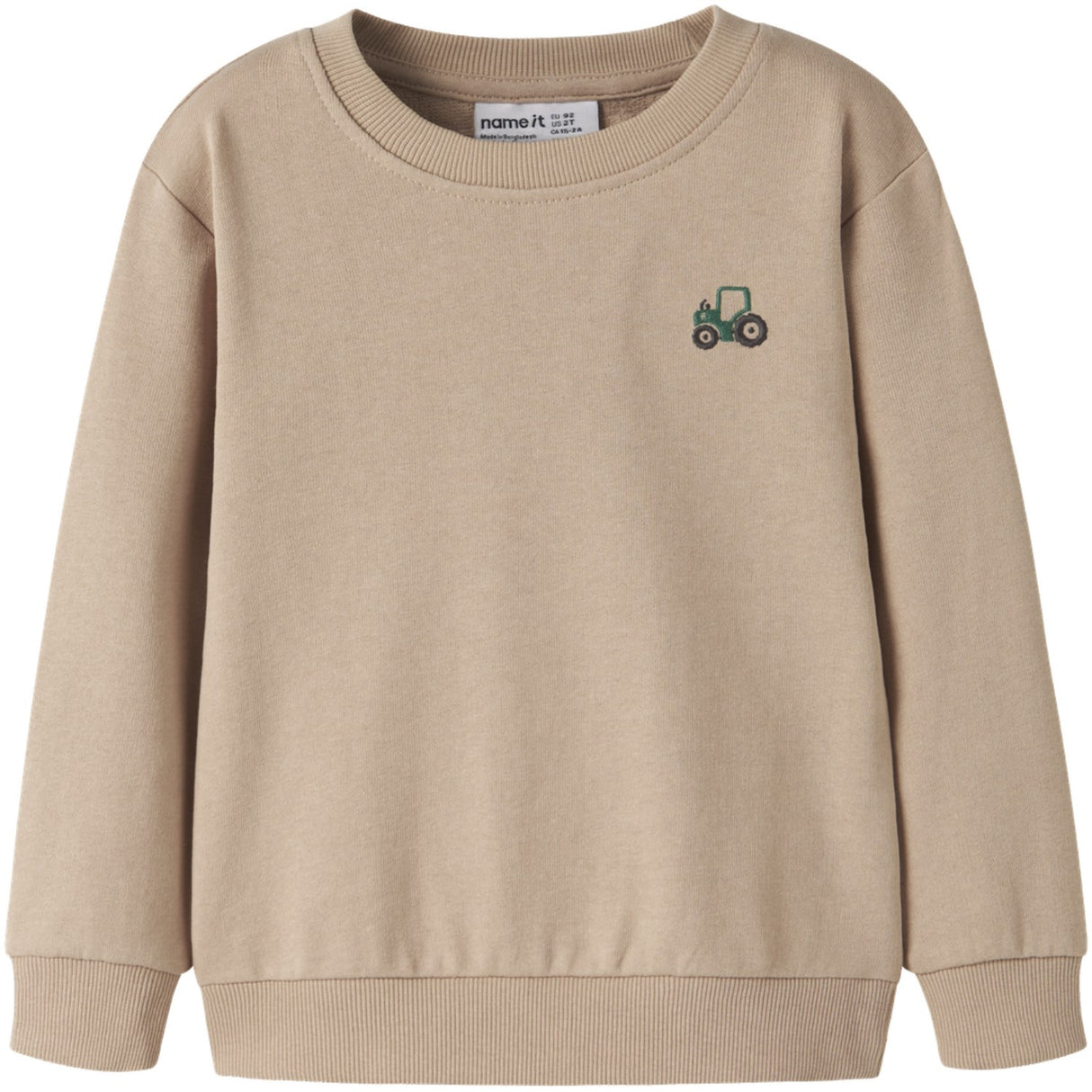 Name It Sesame Tractor Nmmvallen Ls Nreg Sweat Unb
