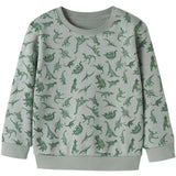 Name It Green Milieu Dino Nmmvifelix Ls Nreg Sweat Unb