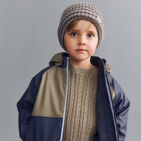 Wheat Greyblue Thermo Rain Jacket Ajojo