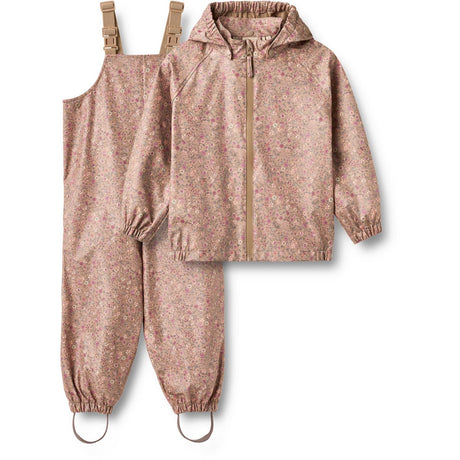 Wheat Portabella Flowers Rainwear Charlie Set