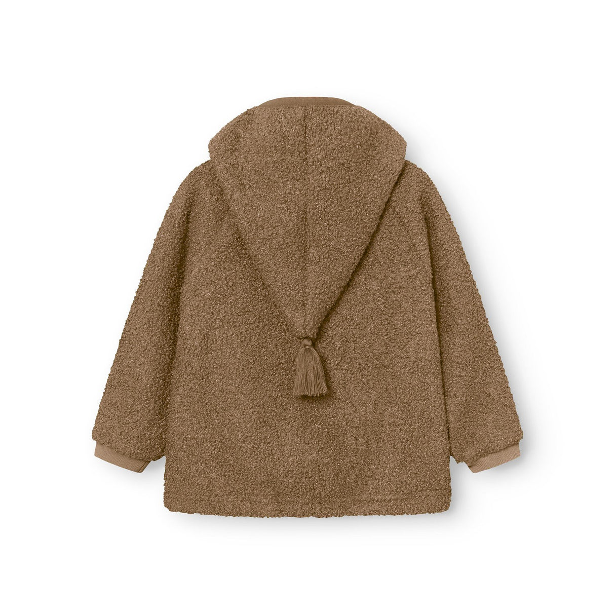 Mini A Ture Otter Brown Matliff Teddyfleece Jacket. Grs