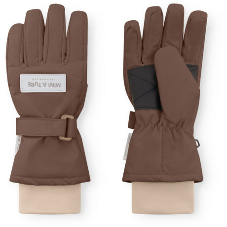Mini A Ture Chestnut Brown Matcelio Gloves