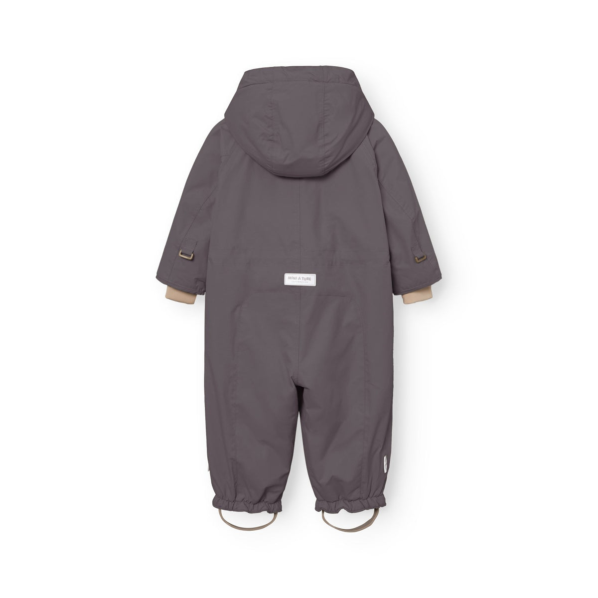 Mini A Ture Plum Kitten Matwisti Fleece Lined Snowsuit. Grs