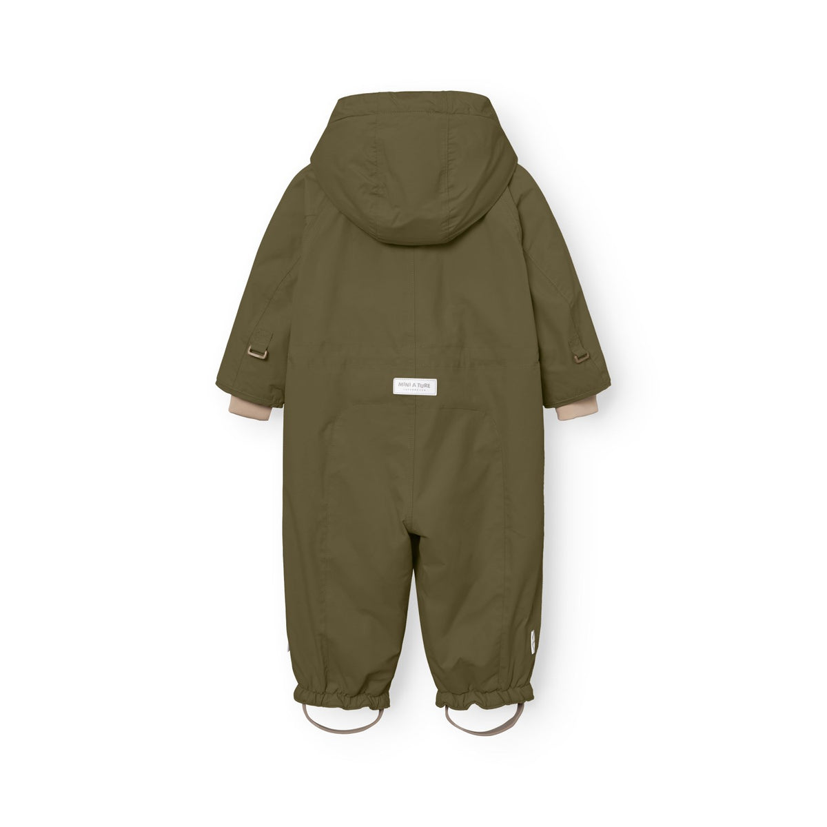 Mini A Ture Kalamata Green Matwisti Fleece Lined Snowsuit. Grs