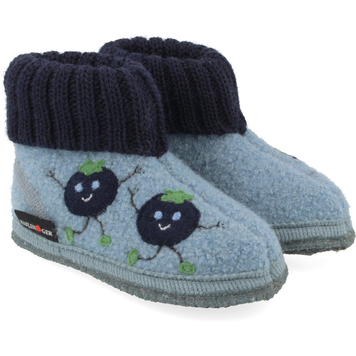 Haflinger Taubenblau Hüttenschuh Blaubeere