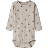 Name It Chateau Gray-Grey Nbmfeyan Ls Body