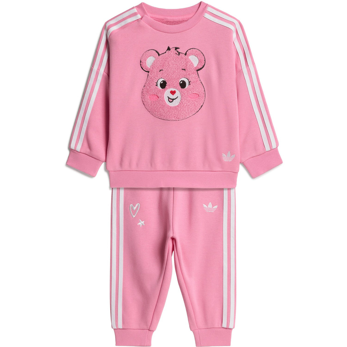 adidas Originals Bliss Pink Loose Crew Set