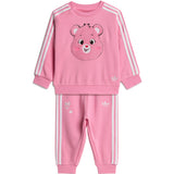 adidas Originals Bliss Pink Loose Crew Set
