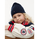 Tommy Hilfiger Dark Blue-Blue Essential Cable Beanie