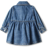Calvin Klein Beckford-Blue Baby Ls Denim Dress