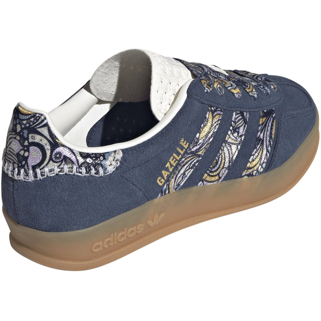 adidas Originals Night Indigo Orchid Fusion Gum 2 Gazelle Indoor J Sneakers