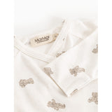 MarMar Modal Smooth Print Teddybears Rubello Onesie