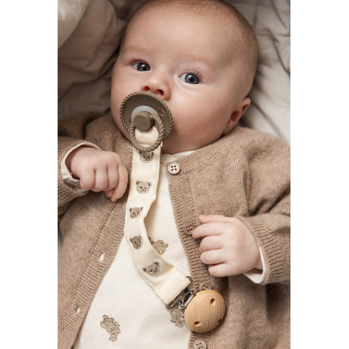 MarMar Modal Smooth Print Teddybears Rubello Onesie
